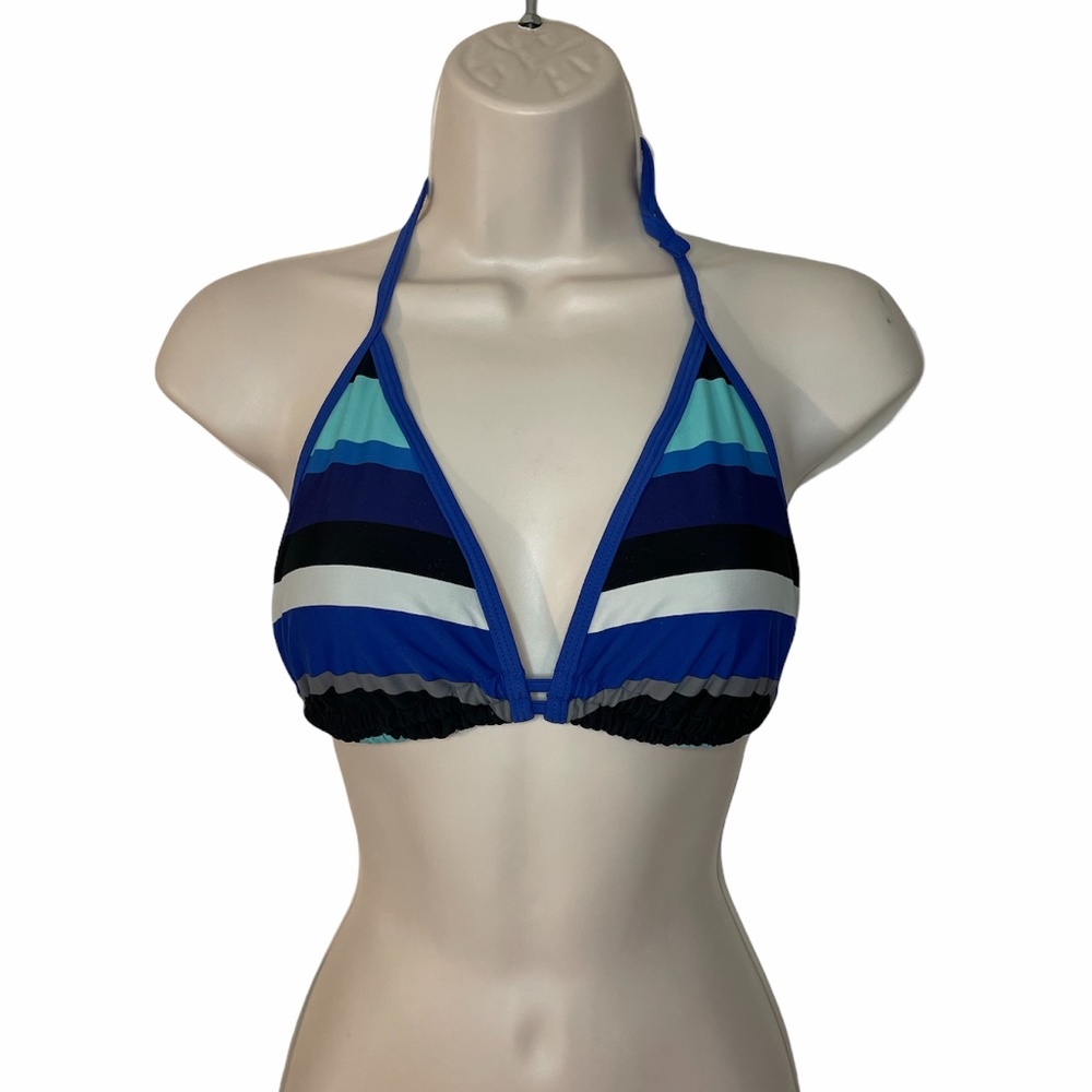 Converse Blue Triangle Bathing Suit Top